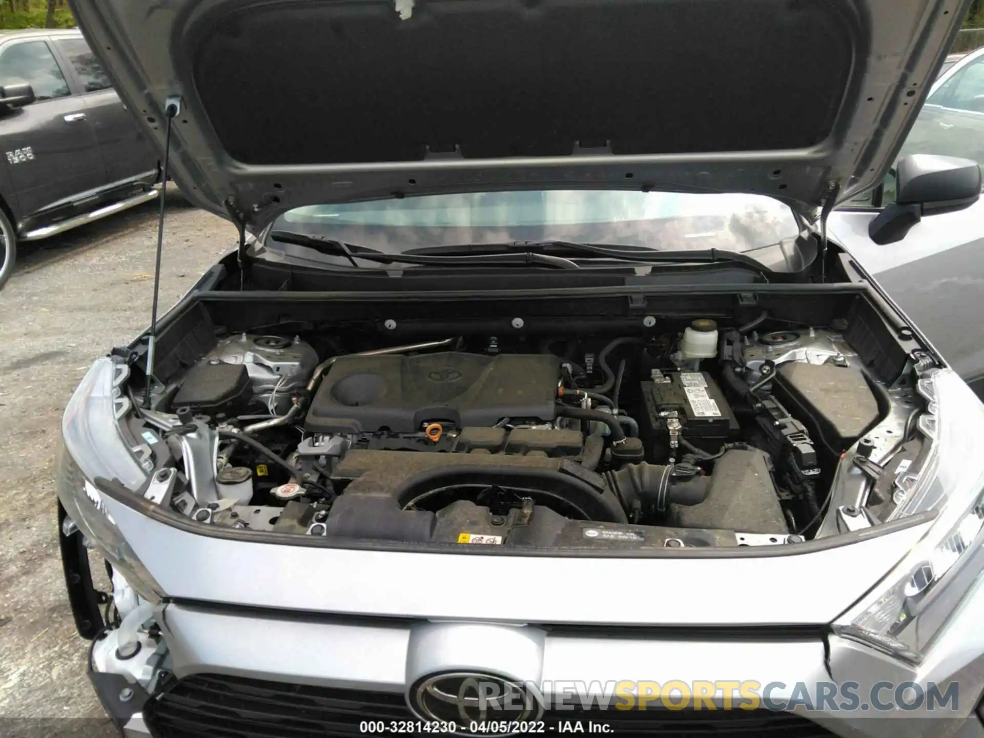 10 Фотография поврежденного автомобиля 2T3H1RFV2MC098975 TOYOTA RAV4 2021