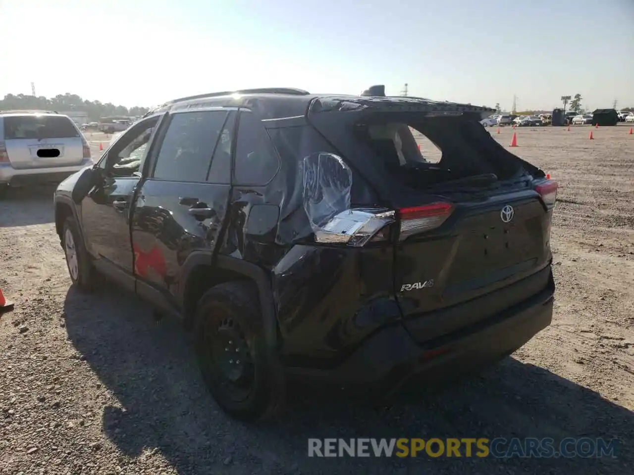 3 Photograph of a damaged car 2T3H1RFV2MC105665 TOYOTA RAV4 2021