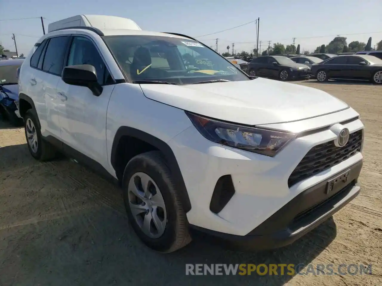 1 Photograph of a damaged car 2T3H1RFV2MC107951 TOYOTA RAV4 2021