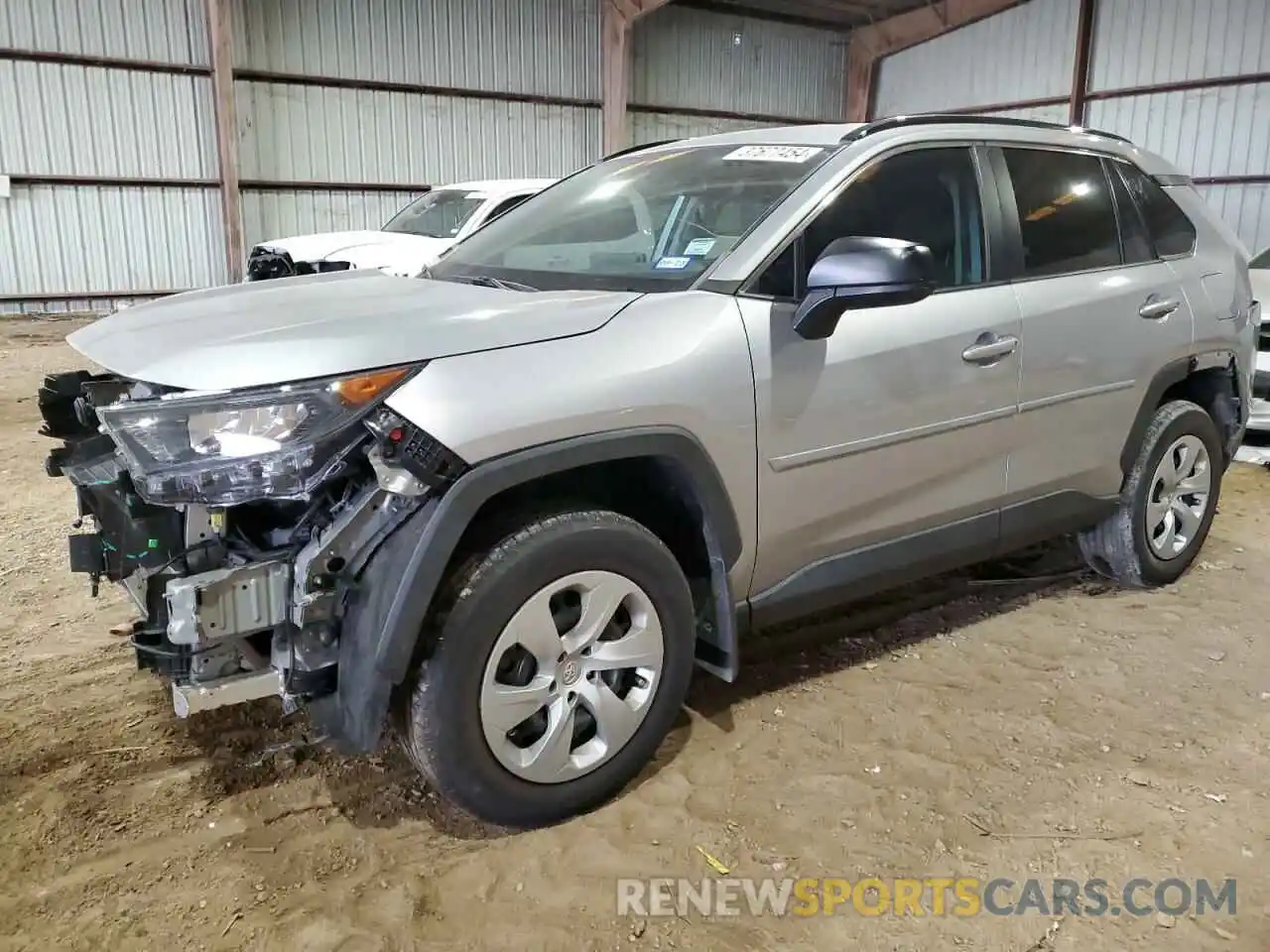 1 Photograph of a damaged car 2T3H1RFV2MC108520 TOYOTA RAV4 2021