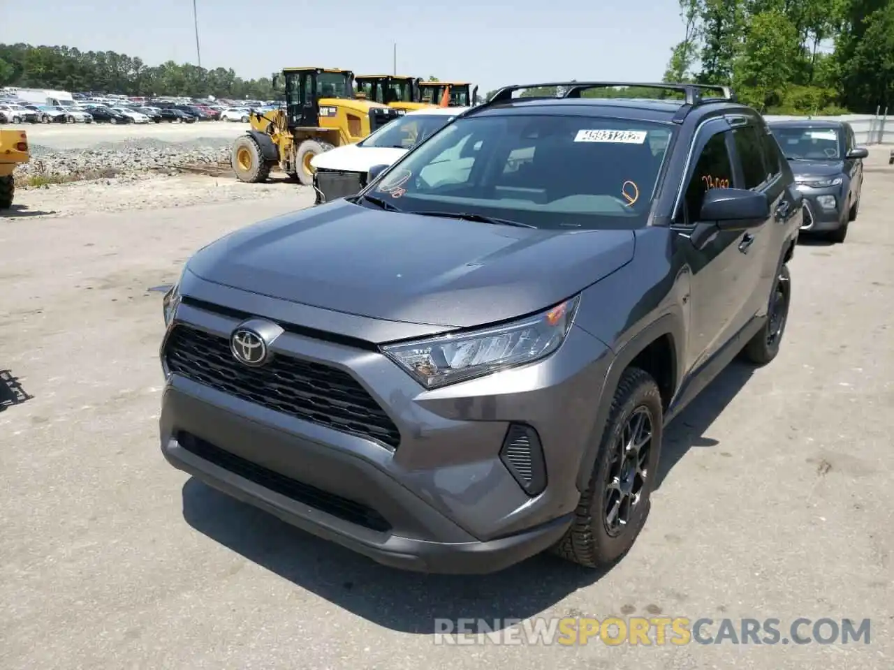 2 Photograph of a damaged car 2T3H1RFV2MC110025 TOYOTA RAV4 2021