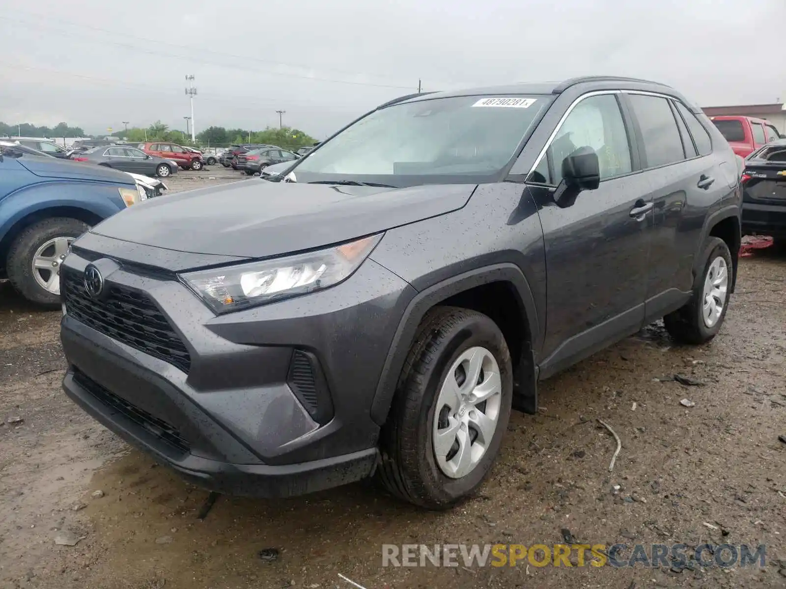 2 Photograph of a damaged car 2T3H1RFV2MC115841 TOYOTA RAV4 2021