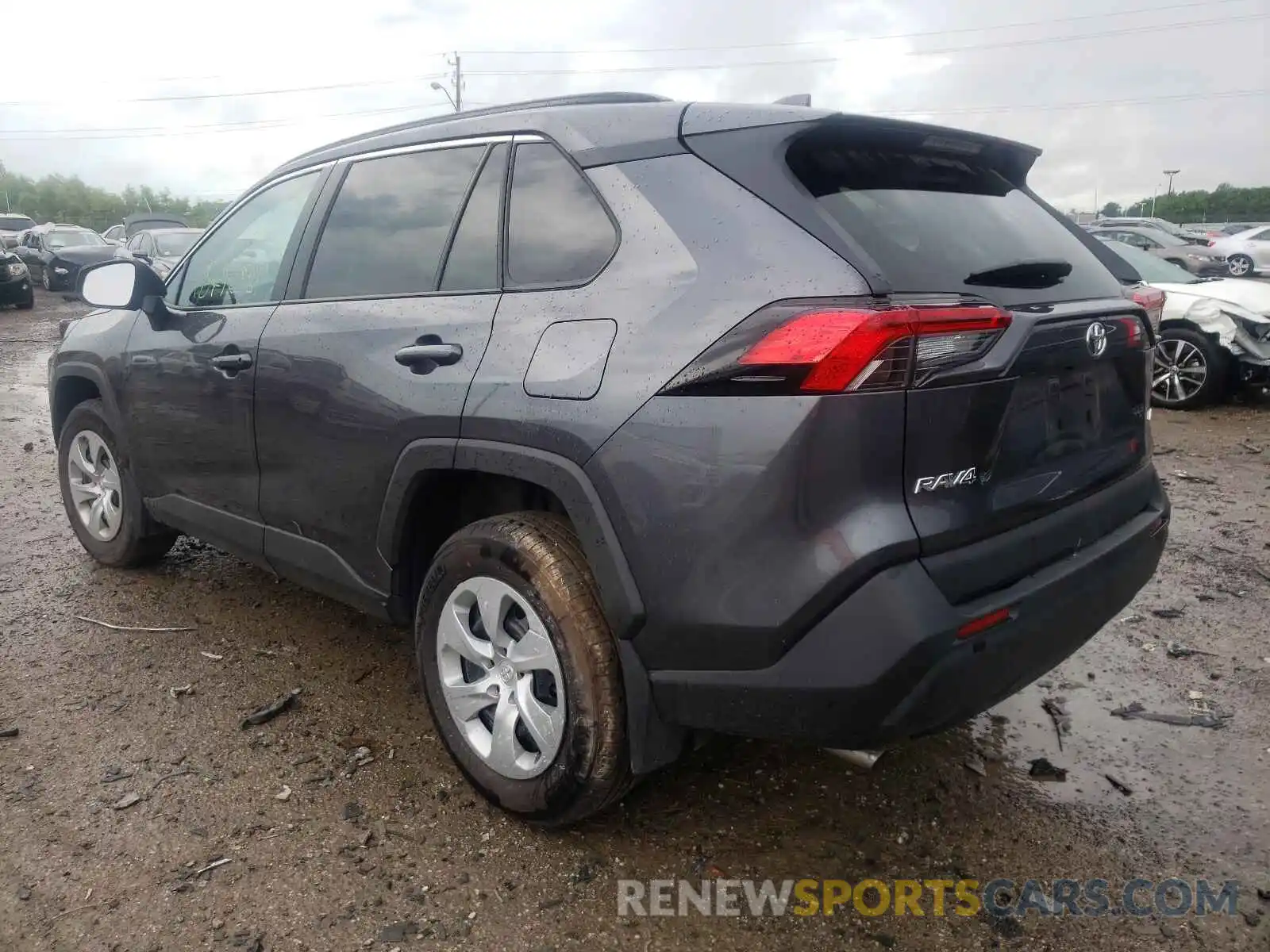 3 Photograph of a damaged car 2T3H1RFV2MC115841 TOYOTA RAV4 2021