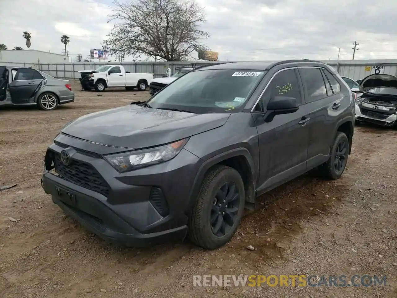 2 Photograph of a damaged car 2T3H1RFV2MC116858 TOYOTA RAV4 2021