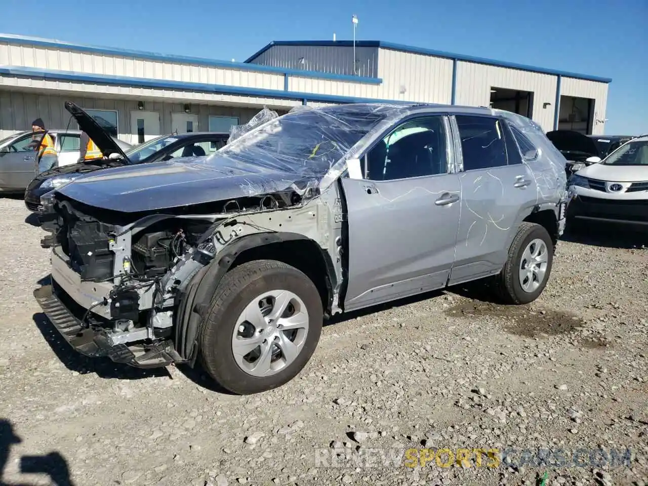 2 Photograph of a damaged car 2T3H1RFV2MC117234 TOYOTA RAV4 2021