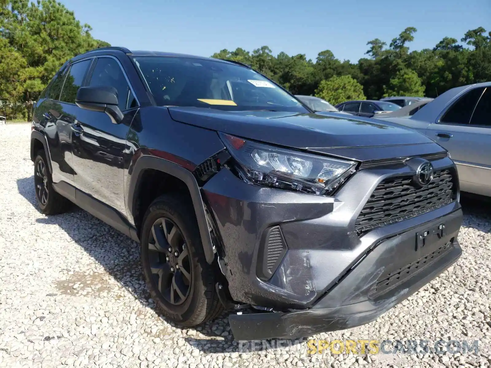 1 Photograph of a damaged car 2T3H1RFV2MC122451 TOYOTA RAV4 2021