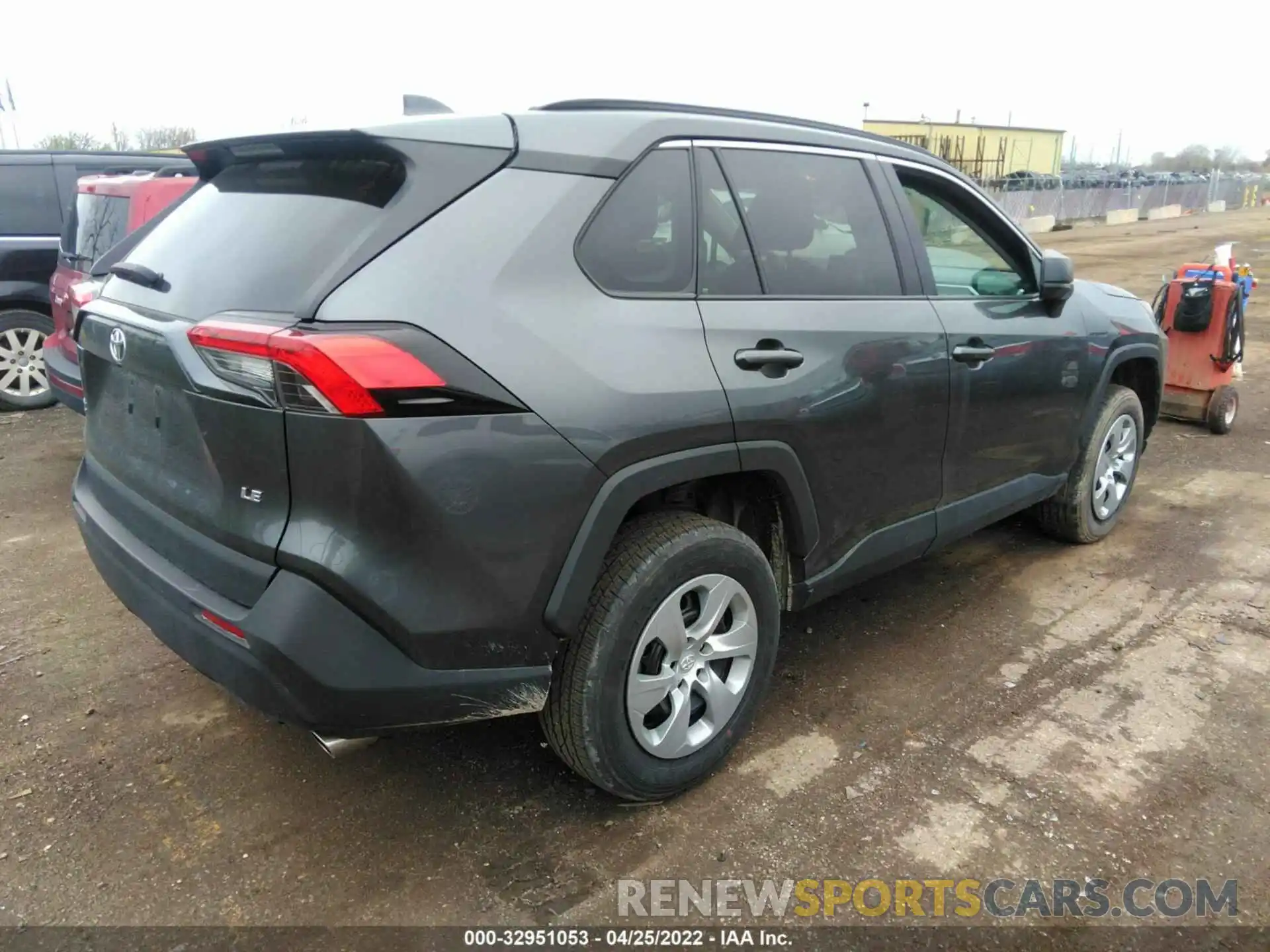 4 Фотография поврежденного автомобиля 2T3H1RFV2MC125088 TOYOTA RAV4 2021