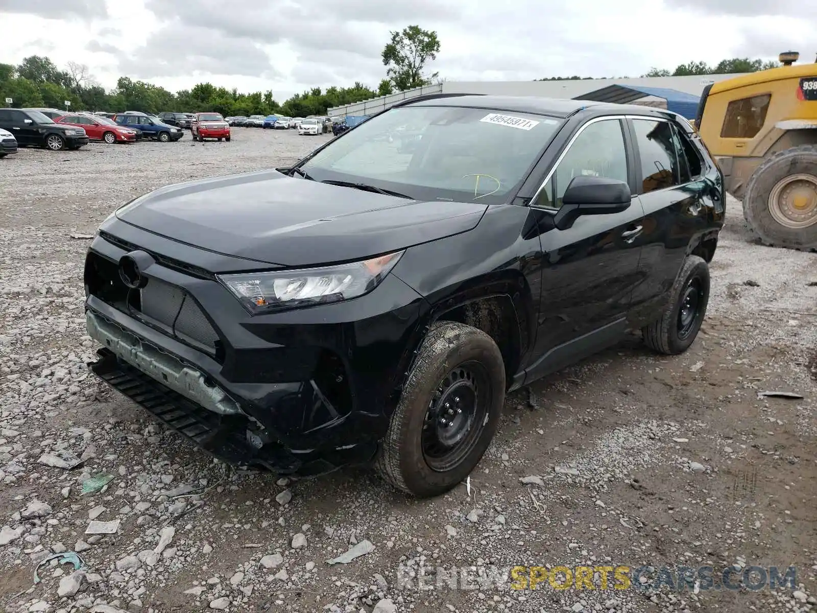 2 Photograph of a damaged car 2T3H1RFV2MC131957 TOYOTA RAV4 2021