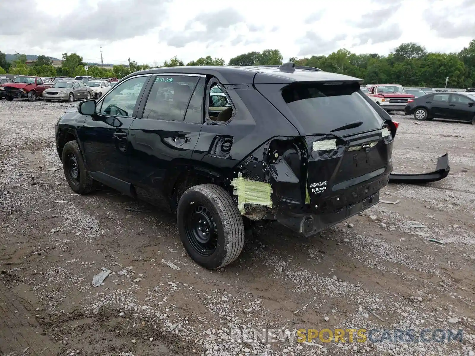 3 Фотография поврежденного автомобиля 2T3H1RFV2MC131957 TOYOTA RAV4 2021