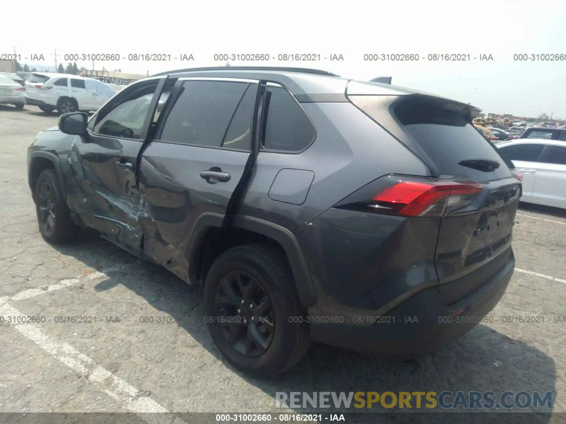 3 Фотография поврежденного автомобиля 2T3H1RFV2MC140030 TOYOTA RAV4 2021