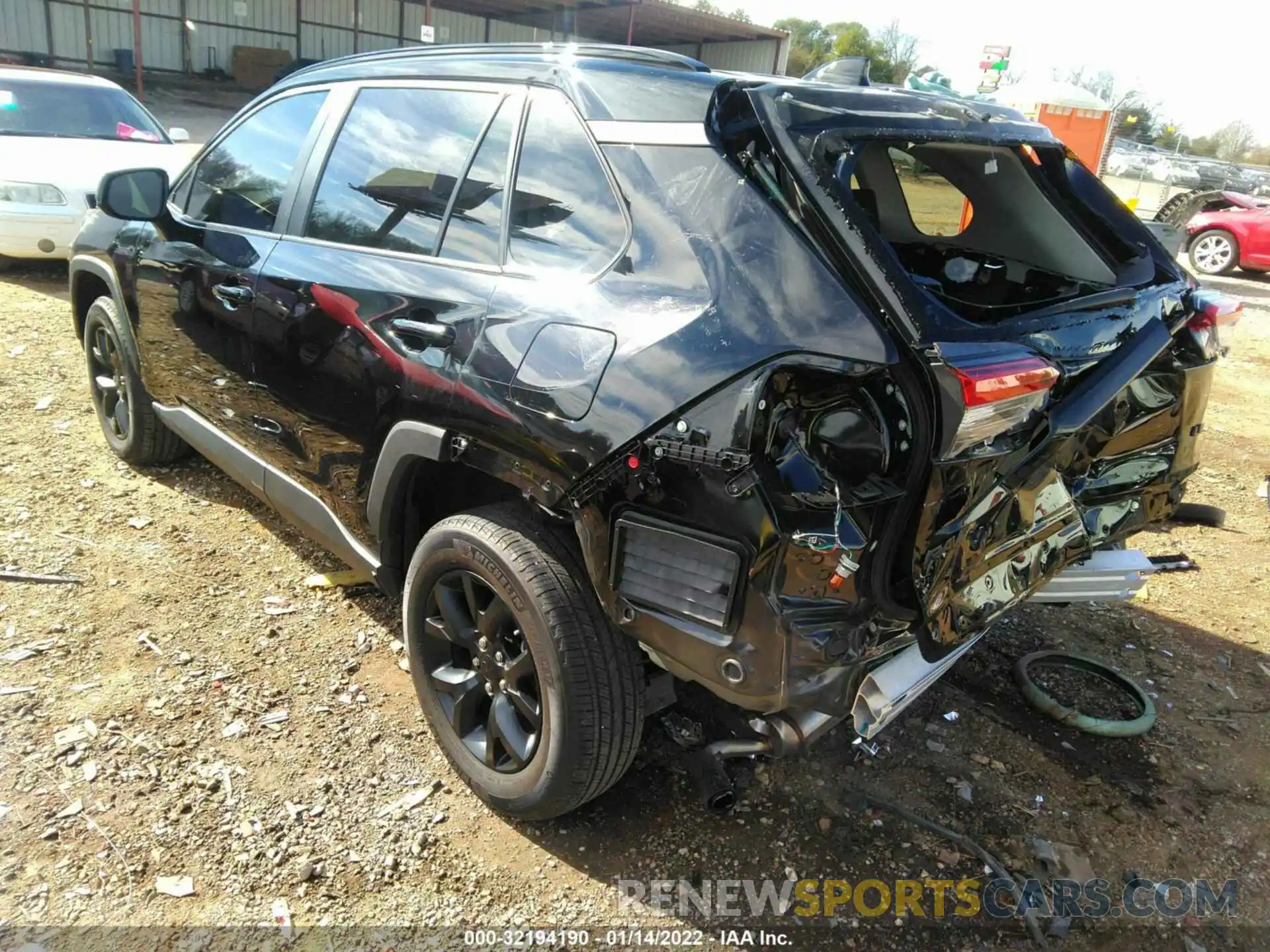 3 Photograph of a damaged car 2T3H1RFV2MC140187 TOYOTA RAV4 2021