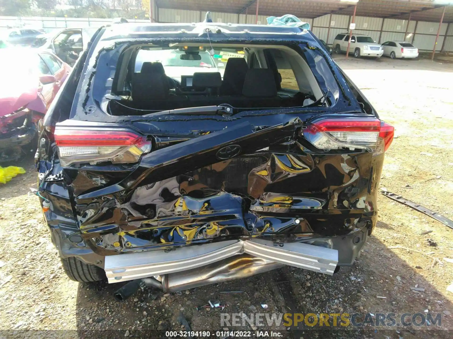 6 Фотография поврежденного автомобиля 2T3H1RFV2MC140187 TOYOTA RAV4 2021