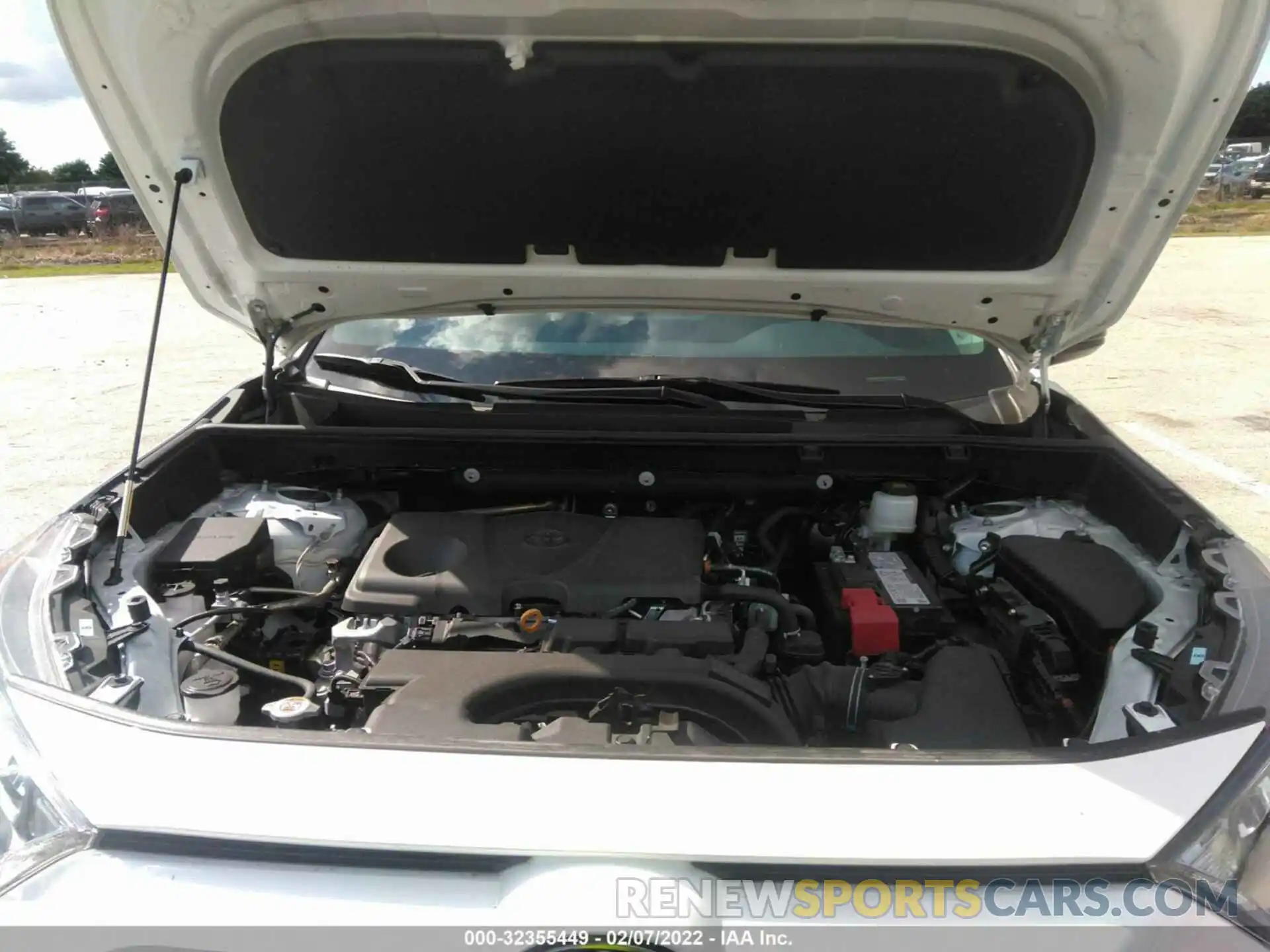 10 Фотография поврежденного автомобиля 2T3H1RFV2MC153246 TOYOTA RAV4 2021