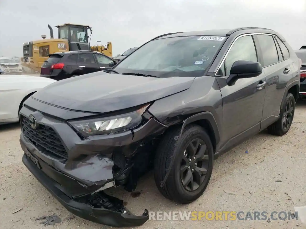 2 Photograph of a damaged car 2T3H1RFV2MC153361 TOYOTA RAV4 2021