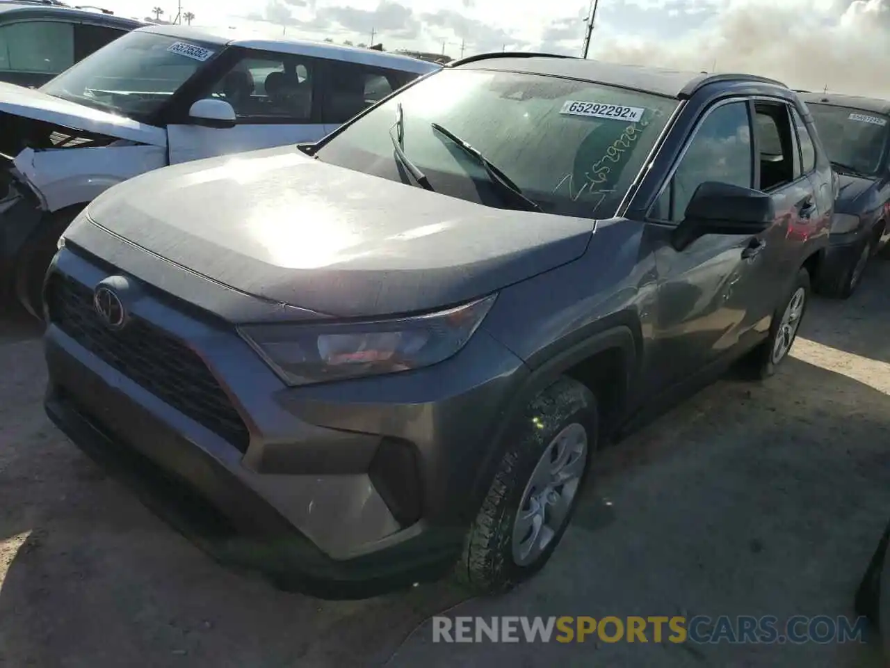 2 Photograph of a damaged car 2T3H1RFV2MC167678 TOYOTA RAV4 2021