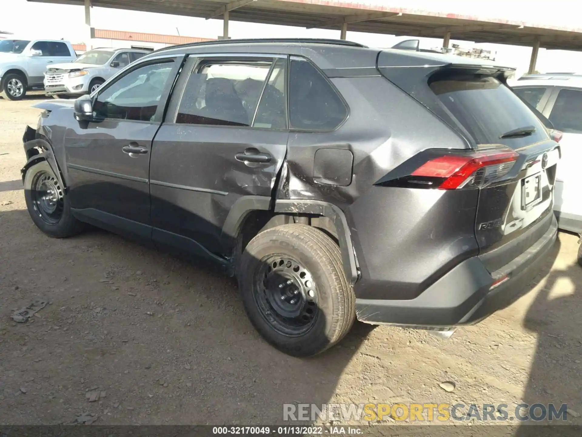 3 Photograph of a damaged car 2T3H1RFV2MC168636 TOYOTA RAV4 2021