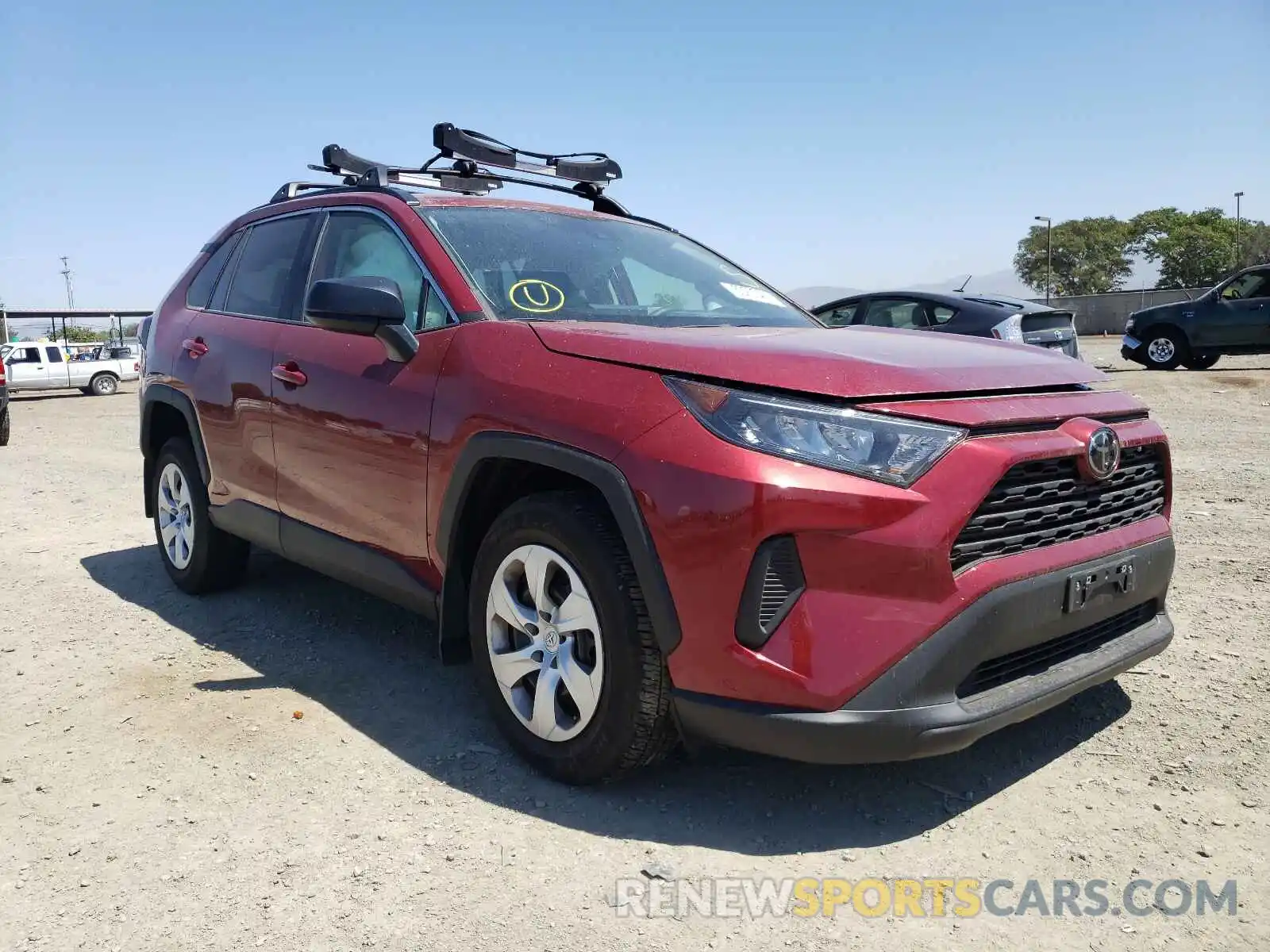 1 Photograph of a damaged car 2T3H1RFV2MW108726 TOYOTA RAV4 2021