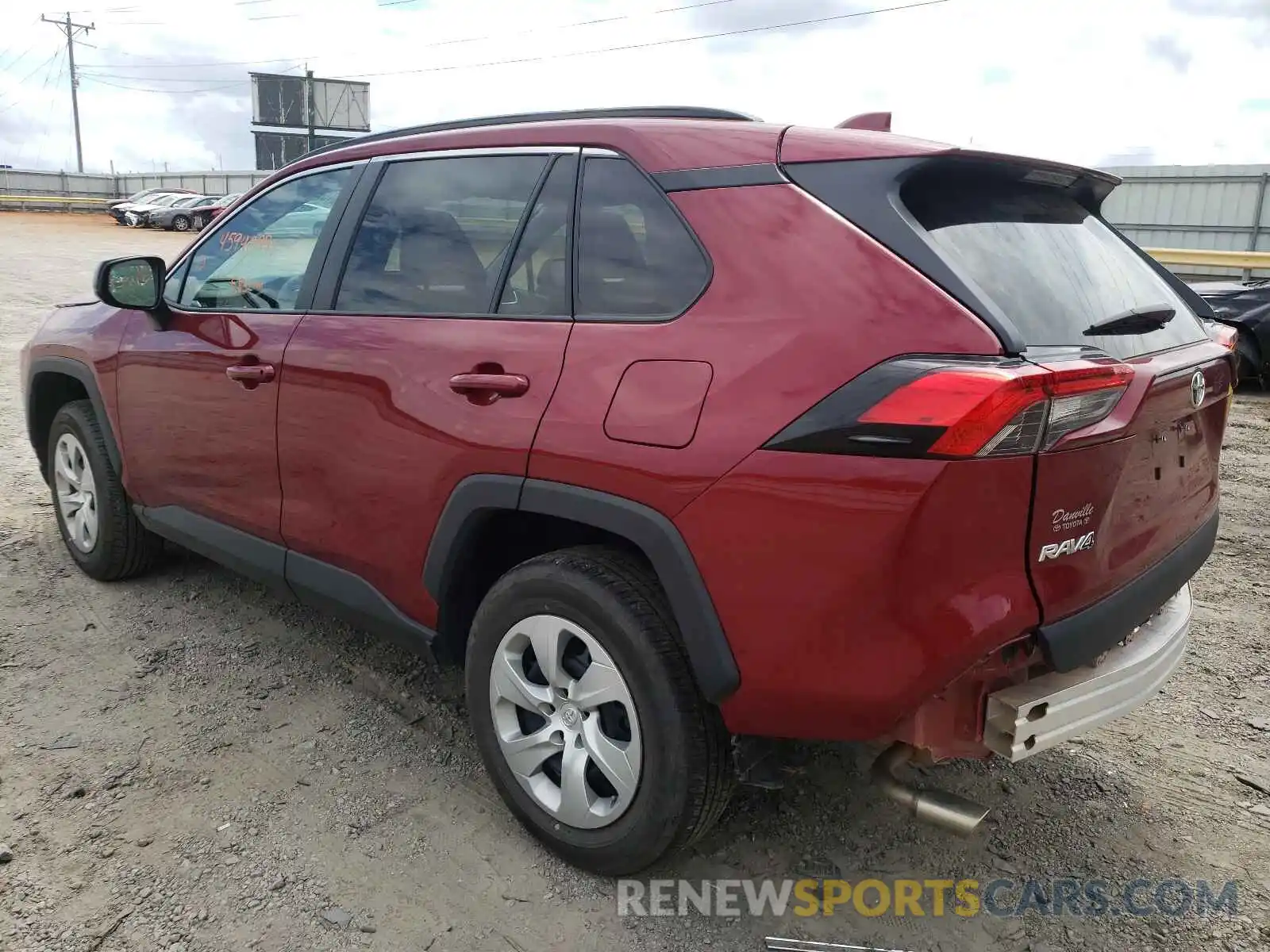 3 Photograph of a damaged car 2T3H1RFV2MW114865 TOYOTA RAV4 2021