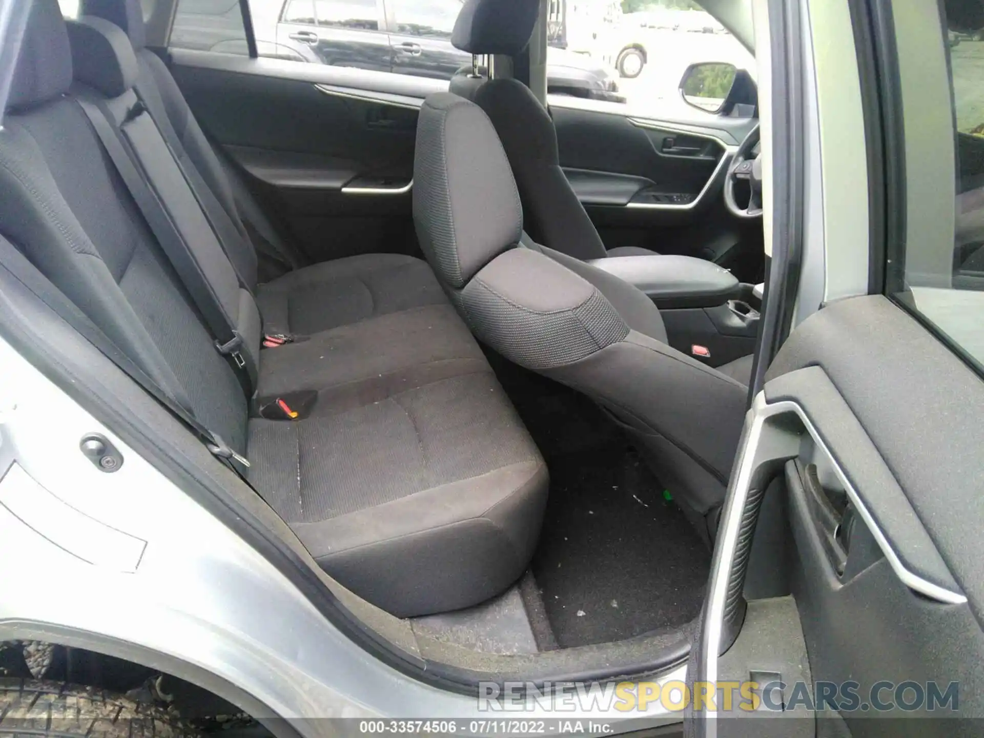 8 Фотография поврежденного автомобиля 2T3H1RFV2MW134808 TOYOTA RAV4 2021