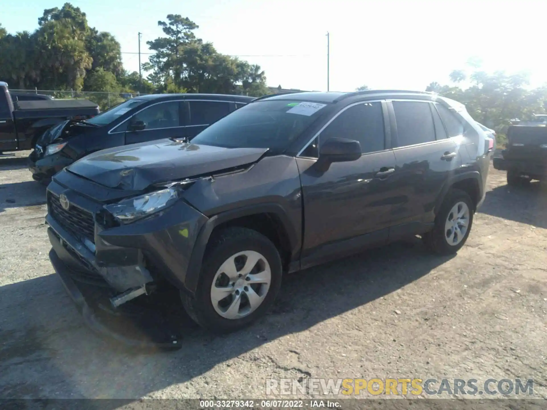 2 Photograph of a damaged car 2T3H1RFV2MW138213 TOYOTA RAV4 2021