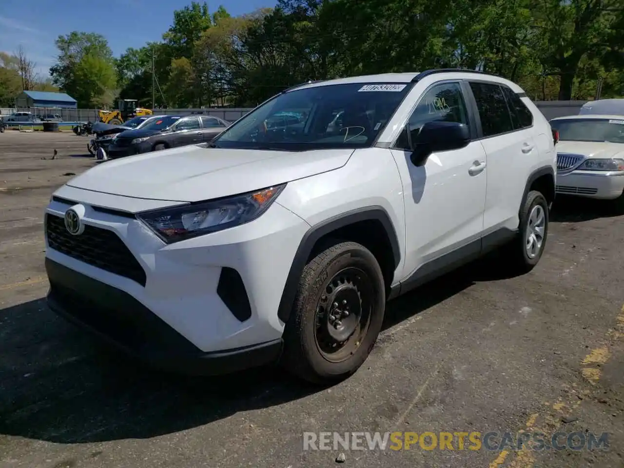 2 Photograph of a damaged car 2T3H1RFV2MW142360 TOYOTA RAV4 2021