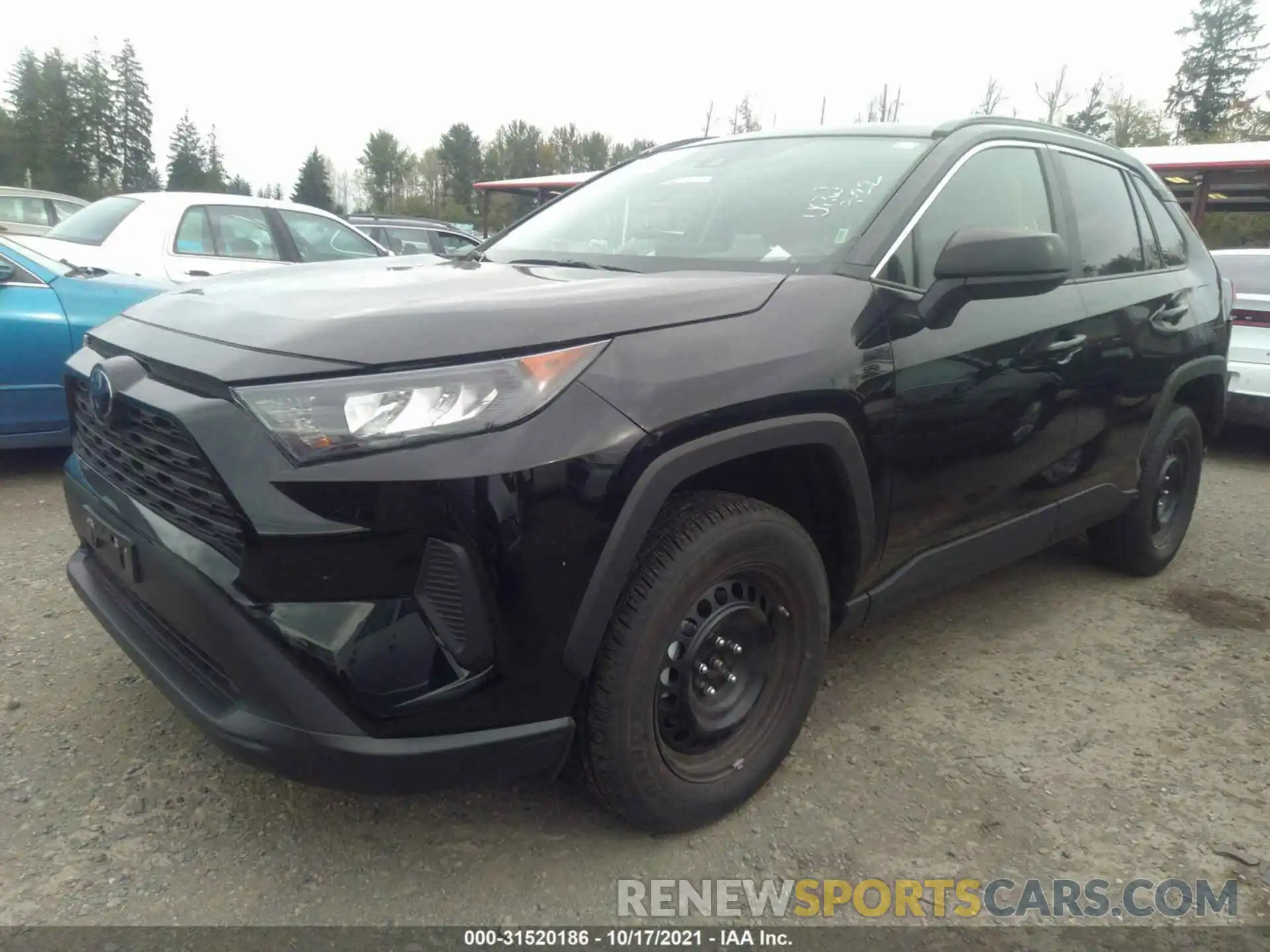 2 Фотография поврежденного автомобиля 2T3H1RFV2MW152872 TOYOTA RAV4 2021