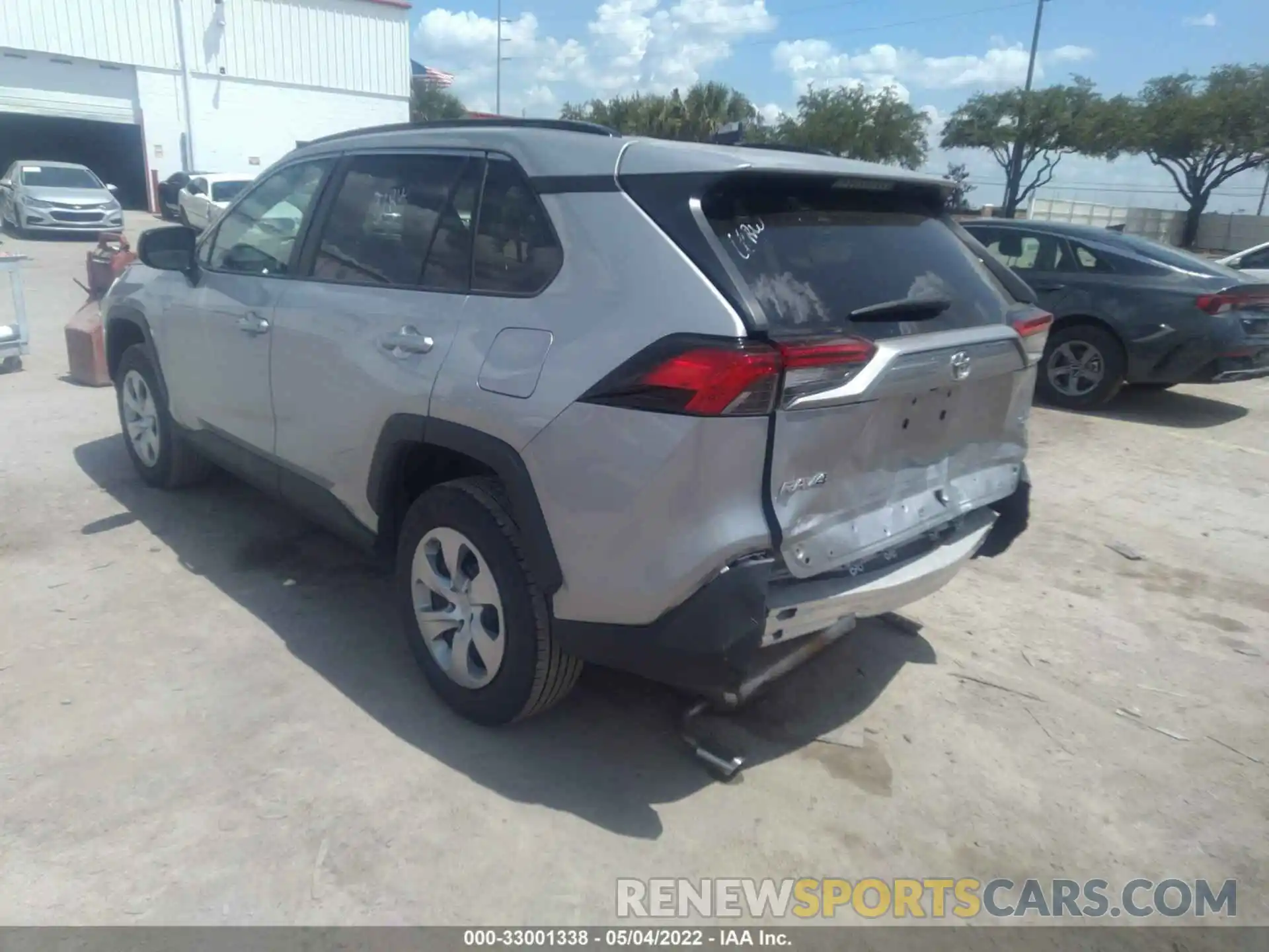 3 Фотография поврежденного автомобиля 2T3H1RFV2MW154508 TOYOTA RAV4 2021