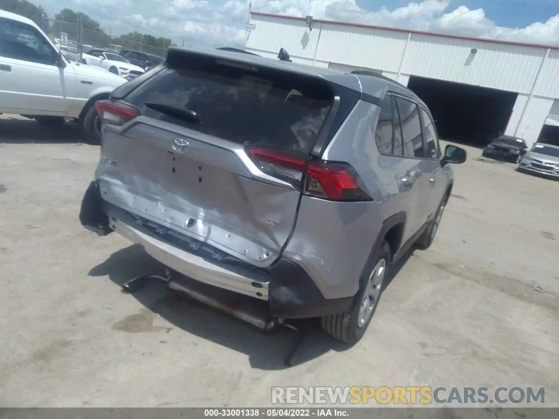 4 Фотография поврежденного автомобиля 2T3H1RFV2MW154508 TOYOTA RAV4 2021