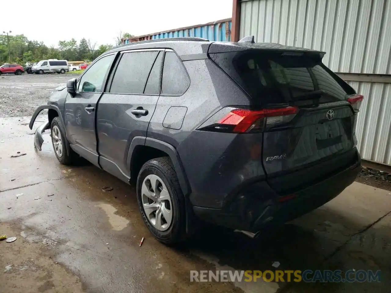 3 Фотография поврежденного автомобиля 2T3H1RFV2MW165590 TOYOTA RAV4 2021