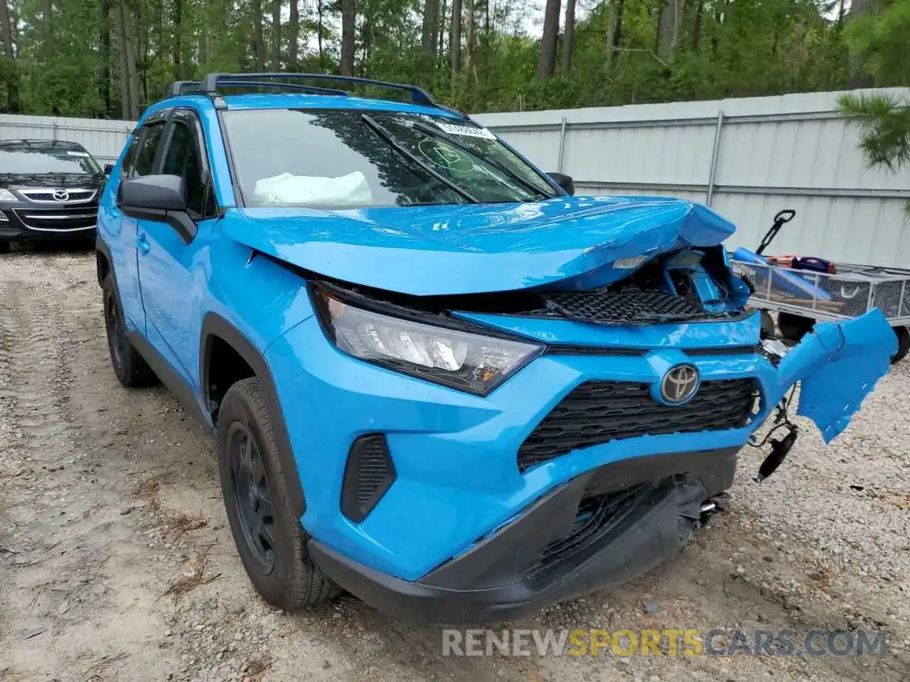 1 Photograph of a damaged car 2T3H1RFV2MW178338 TOYOTA RAV4 2021