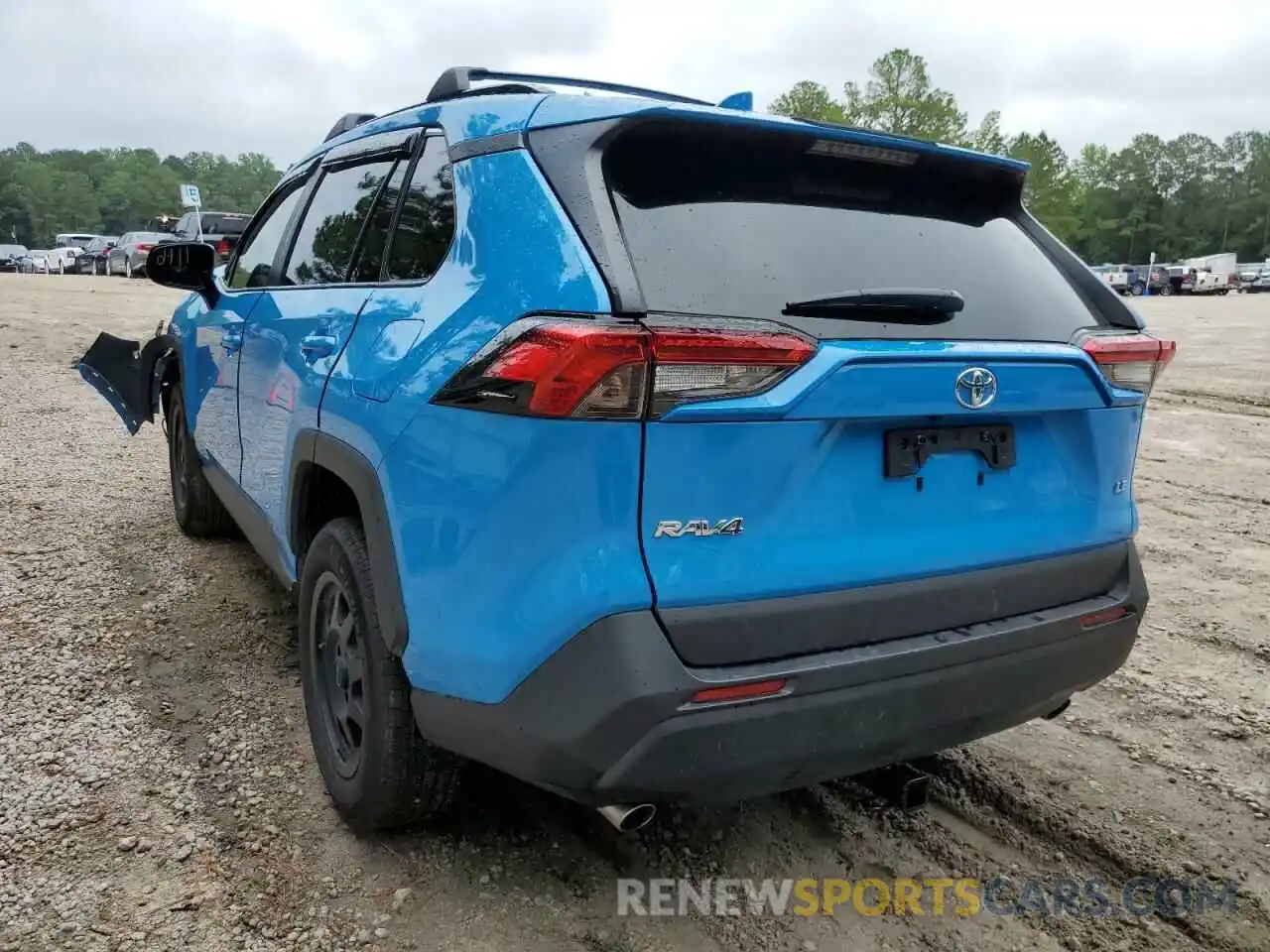 3 Photograph of a damaged car 2T3H1RFV2MW178338 TOYOTA RAV4 2021