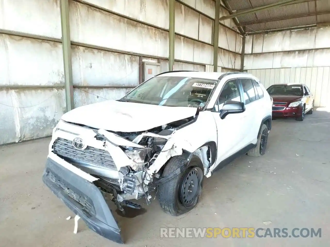 9 Photograph of a damaged car 2T3H1RFV3MC093820 TOYOTA RAV4 2021