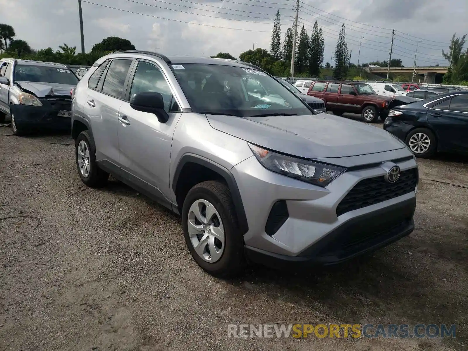 1 Фотография поврежденного автомобиля 2T3H1RFV3MC106839 TOYOTA RAV4 2021