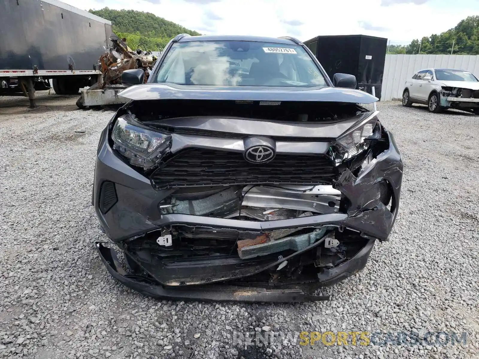 9 Photograph of a damaged car 2T3H1RFV3MC131269 TOYOTA RAV4 2021