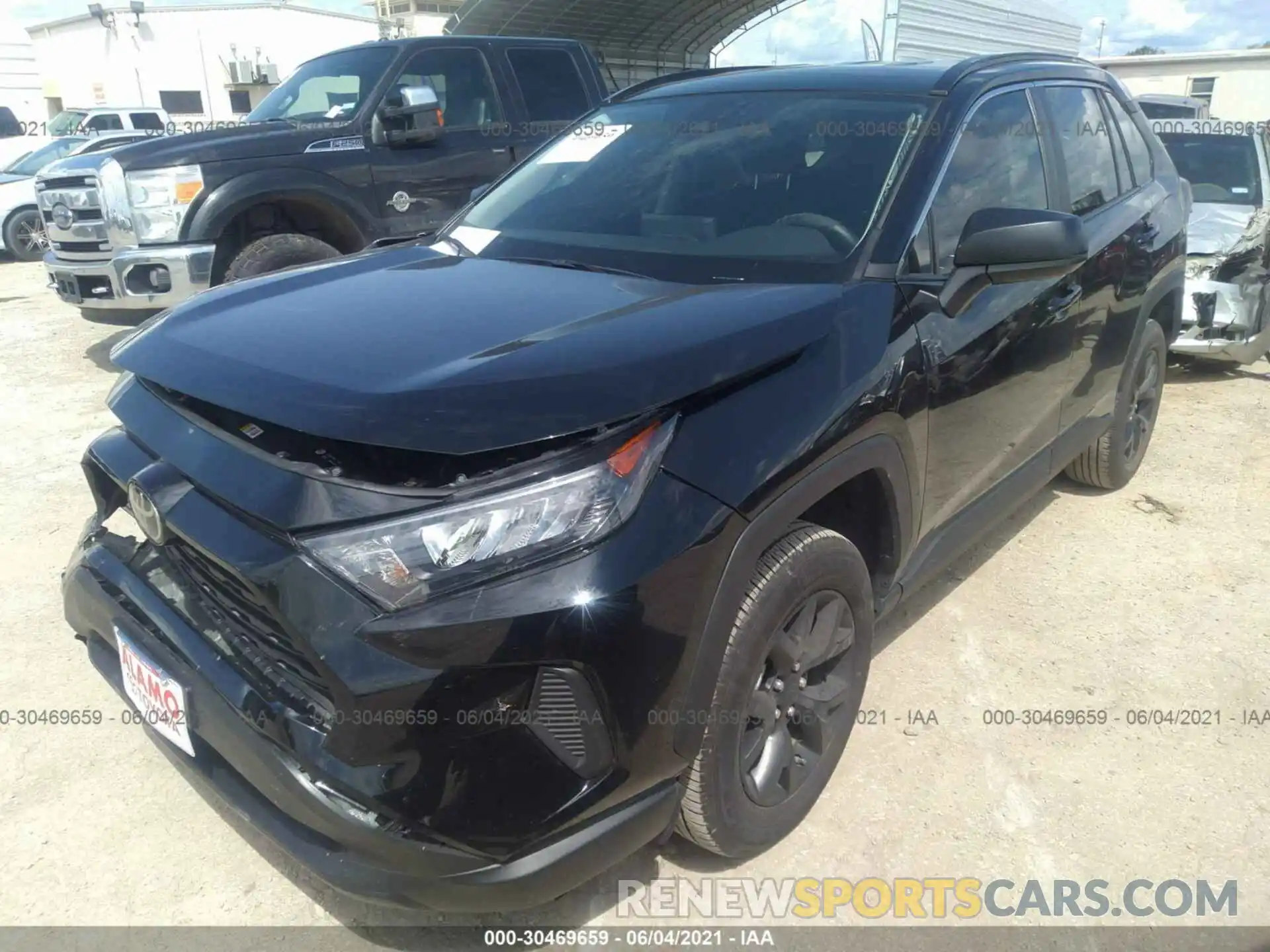 2 Photograph of a damaged car 2T3H1RFV3MC137489 TOYOTA RAV4 2021