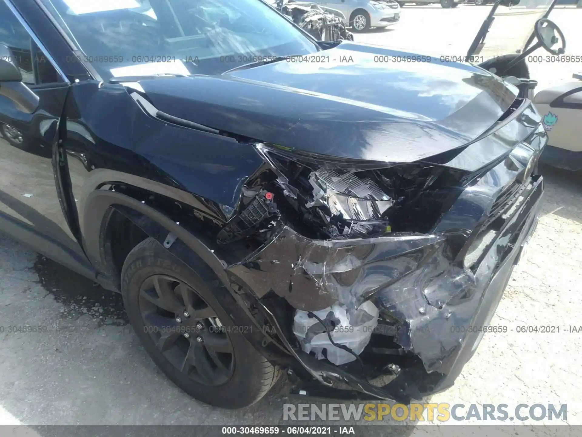 6 Photograph of a damaged car 2T3H1RFV3MC137489 TOYOTA RAV4 2021