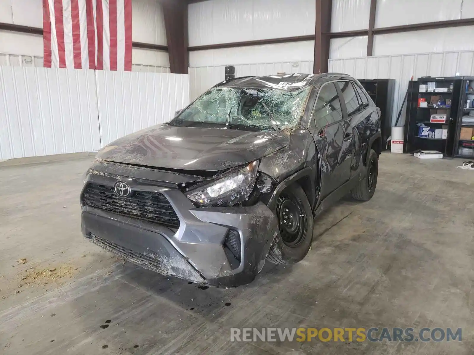 2 Photograph of a damaged car 2T3H1RFV3MC147391 TOYOTA RAV4 2021