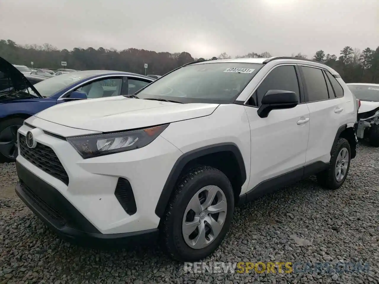 2 Photograph of a damaged car 2T3H1RFV3MC149075 TOYOTA RAV4 2021