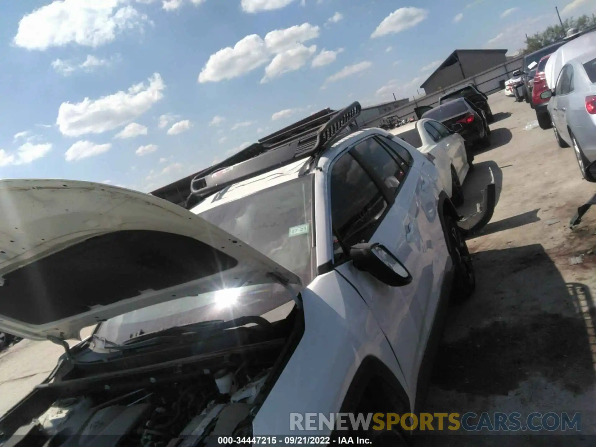 6 Photograph of a damaged car 2T3H1RFV3MC154969 TOYOTA RAV4 2021