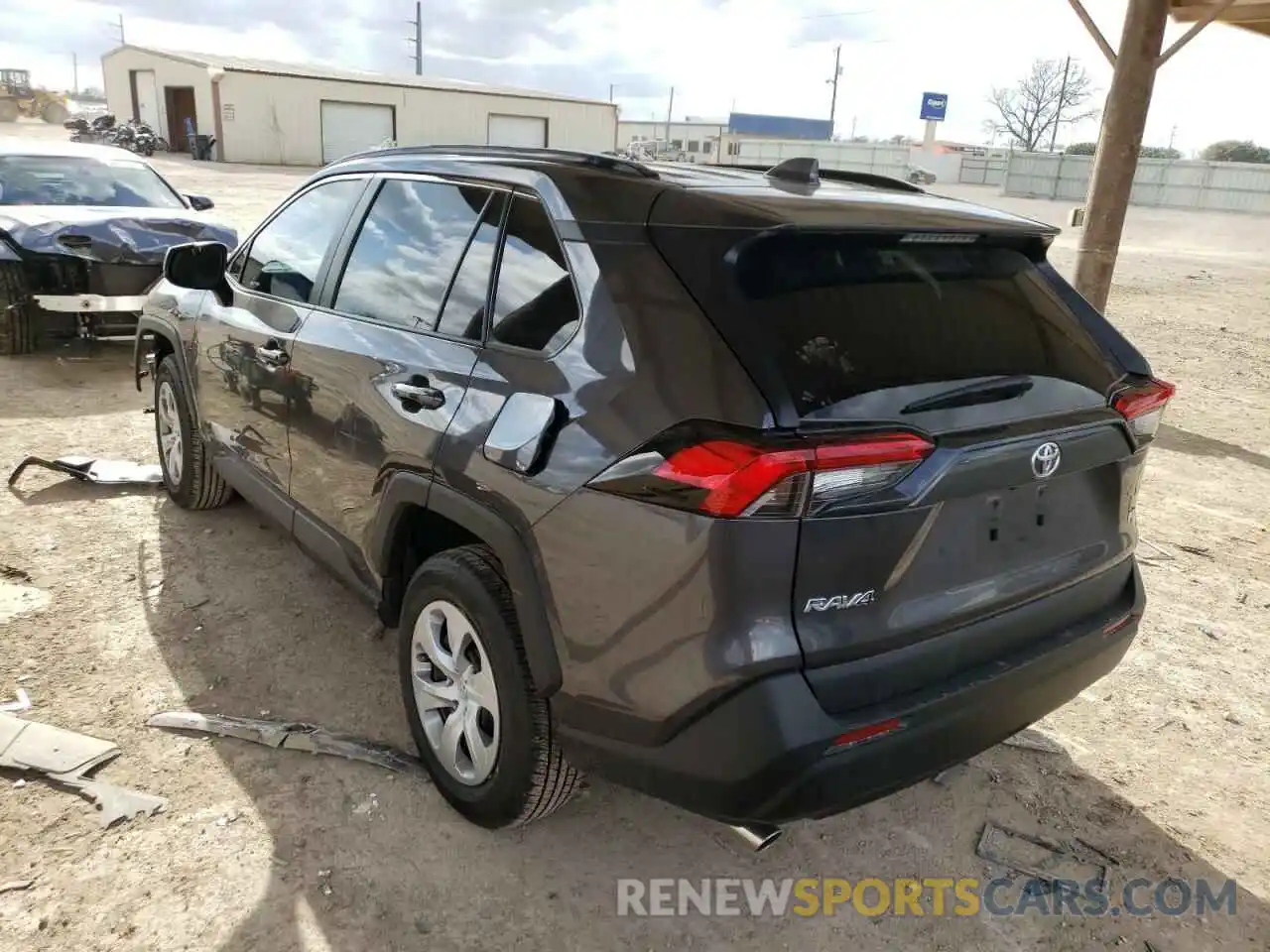 3 Photograph of a damaged car 2T3H1RFV3MC160612 TOYOTA RAV4 2021