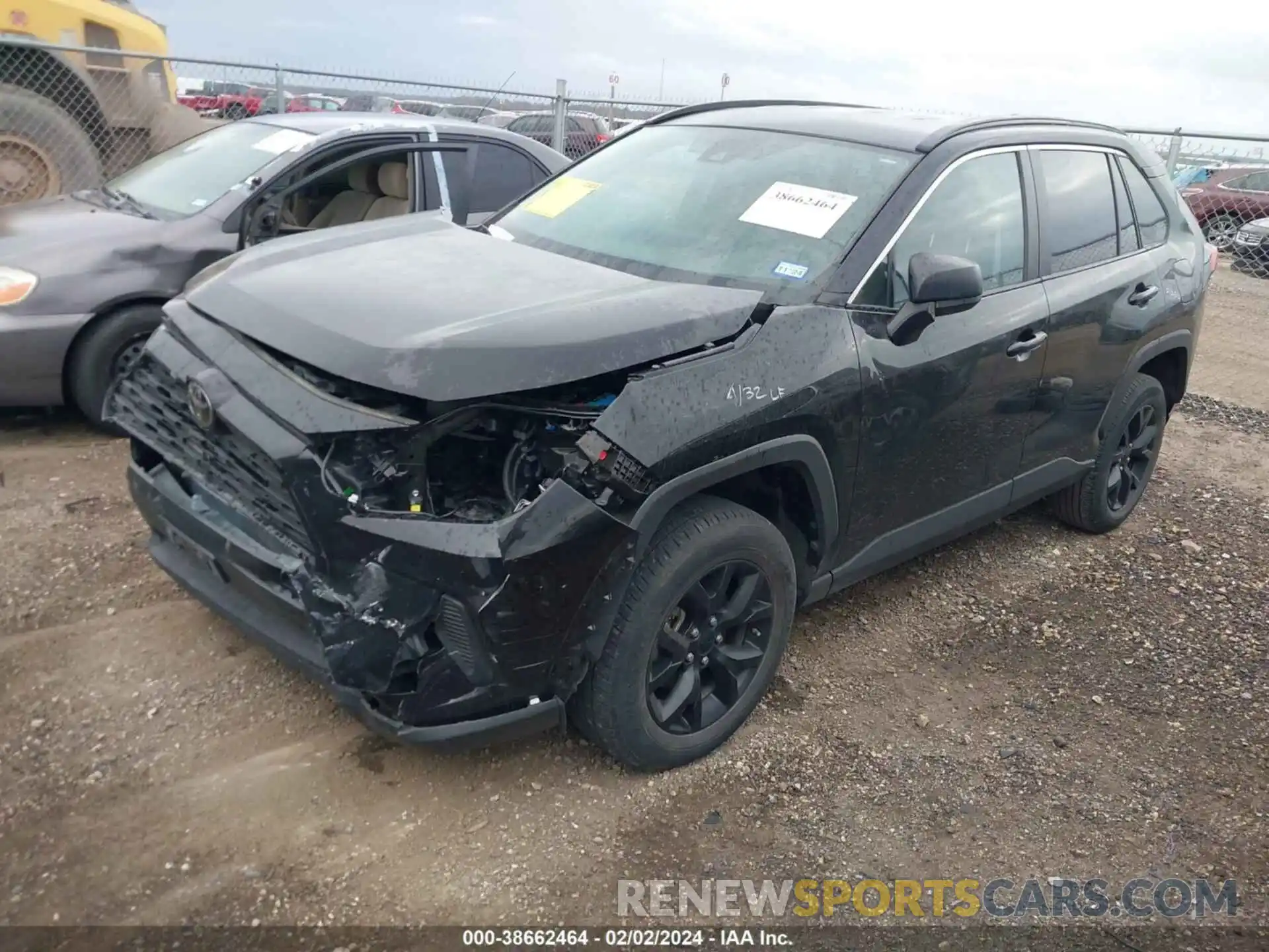 2 Photograph of a damaged car 2T3H1RFV3MC167057 TOYOTA RAV4 2021