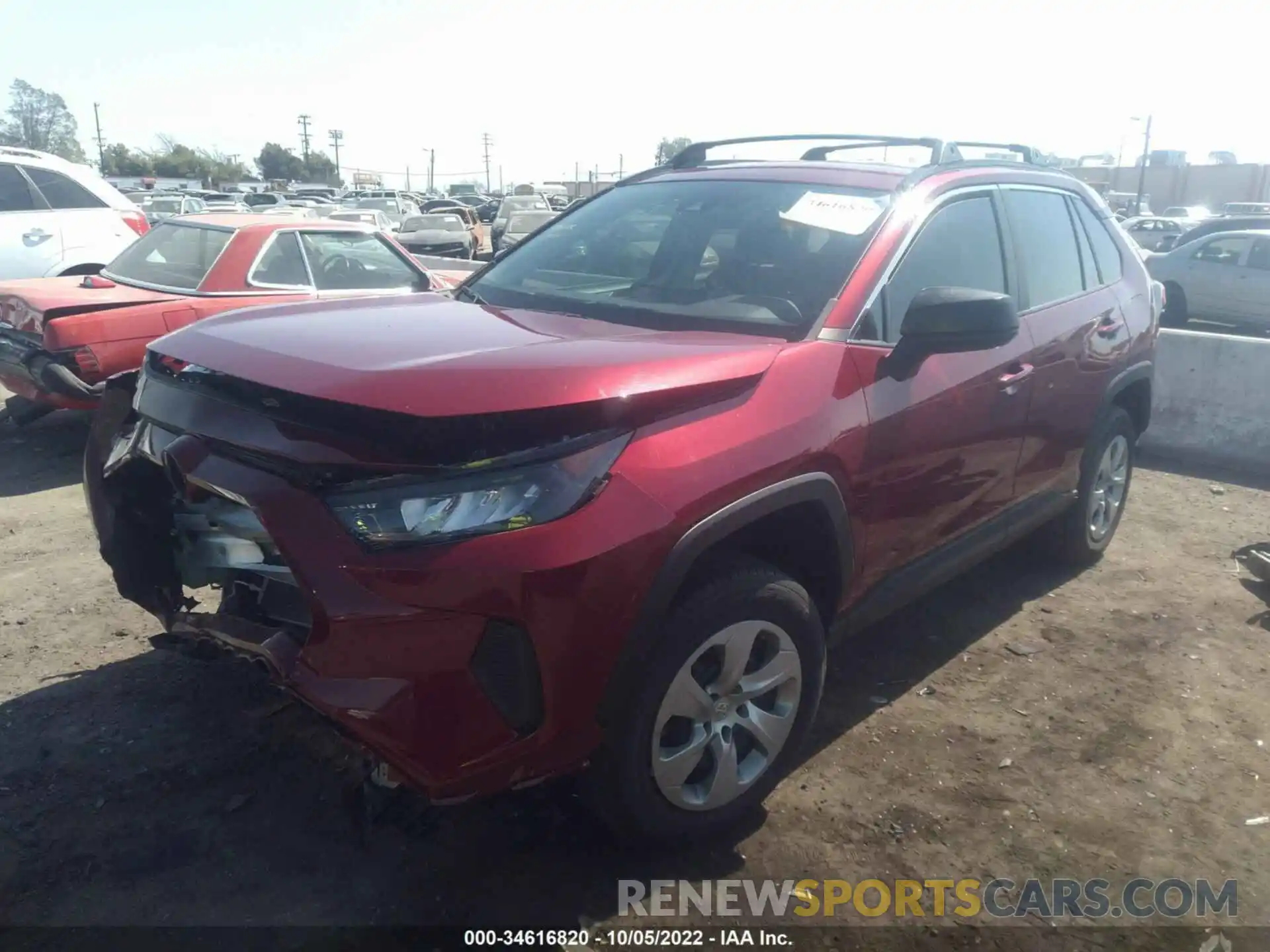 2 Photograph of a damaged car 2T3H1RFV3MW110811 TOYOTA RAV4 2021