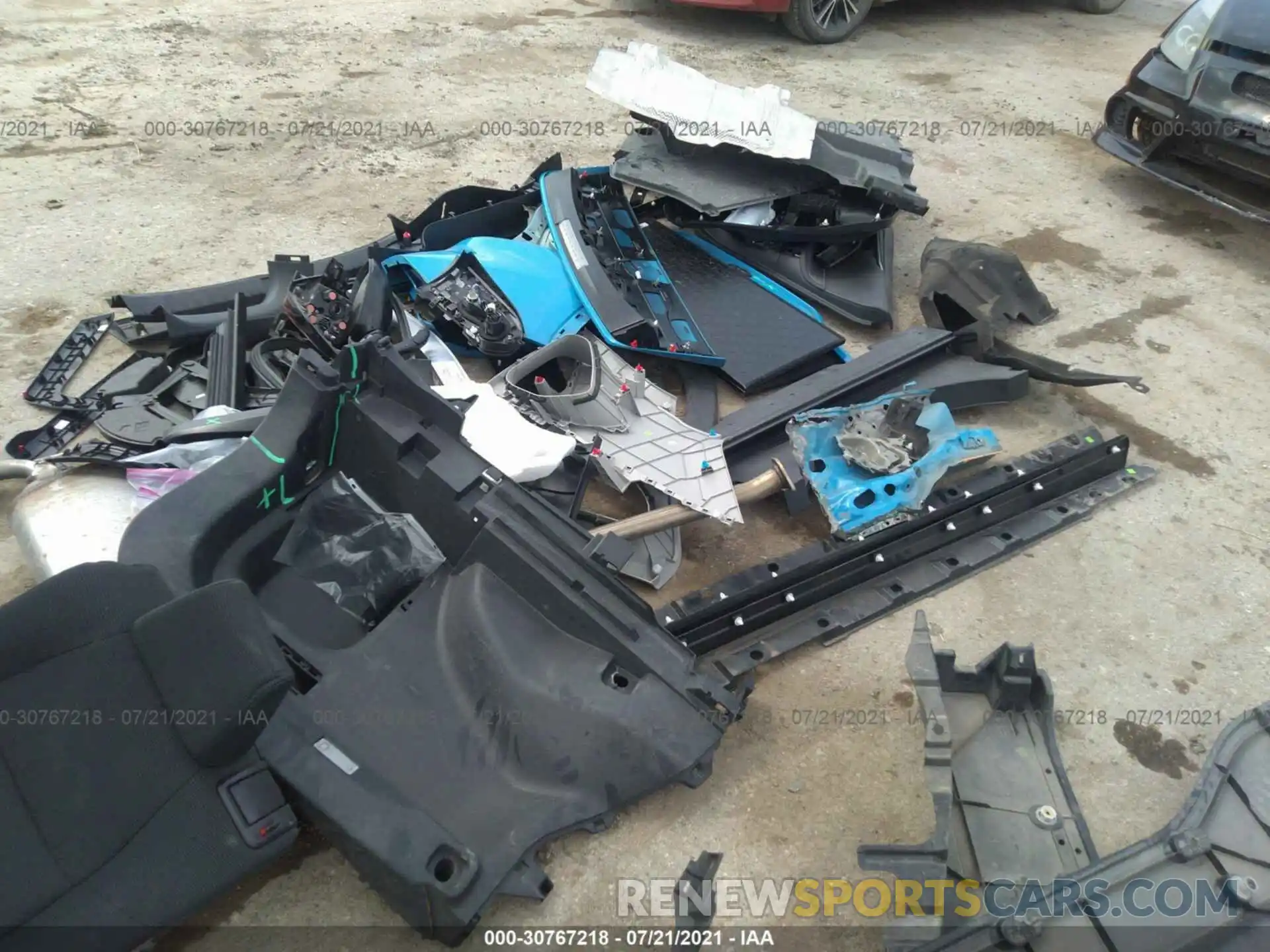 12 Фотография поврежденного автомобиля 2T3H1RFV3MW130766 TOYOTA RAV4 2021