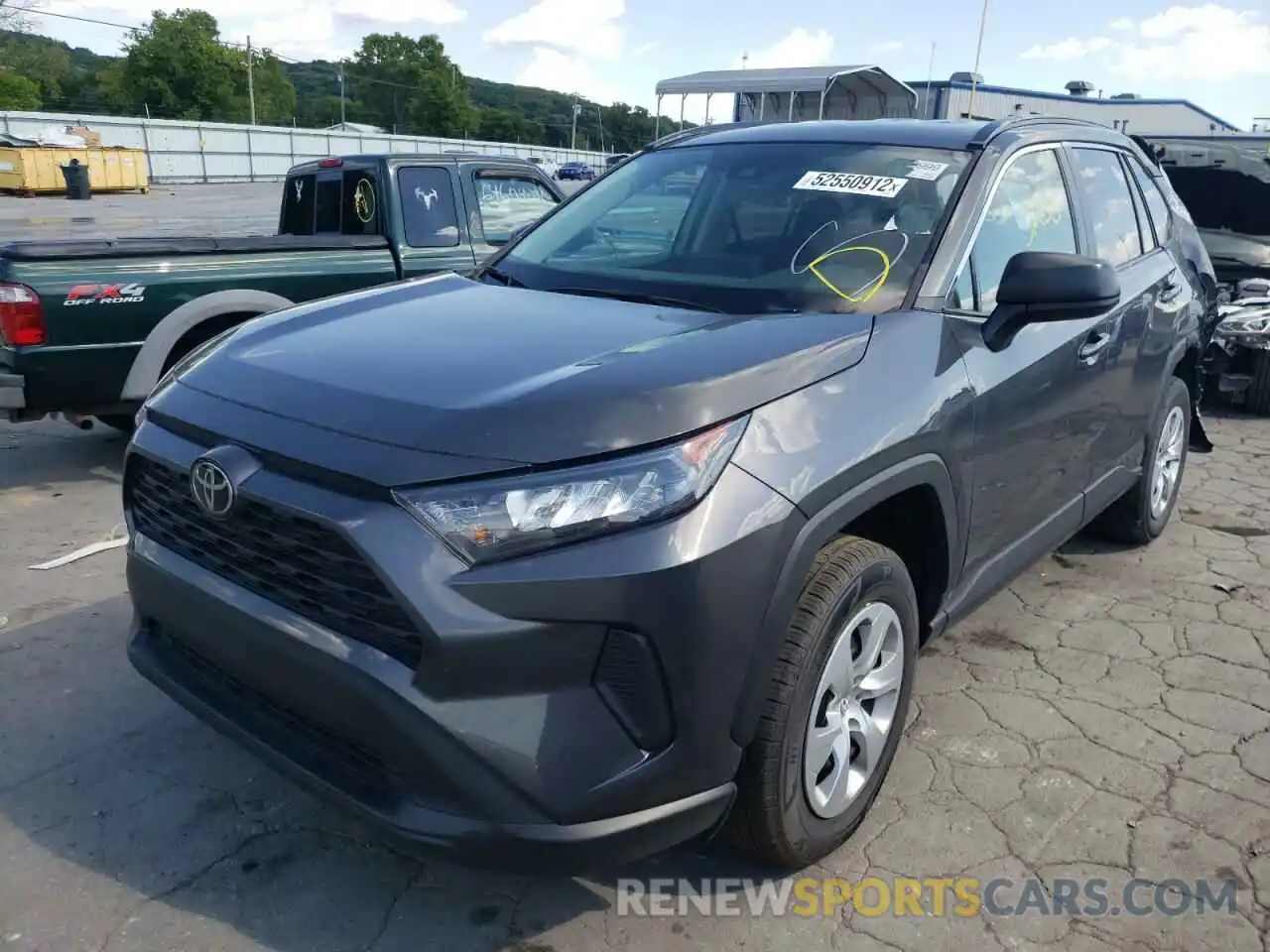 2 Фотография поврежденного автомобиля 2T3H1RFV3MW143596 TOYOTA RAV4 2021