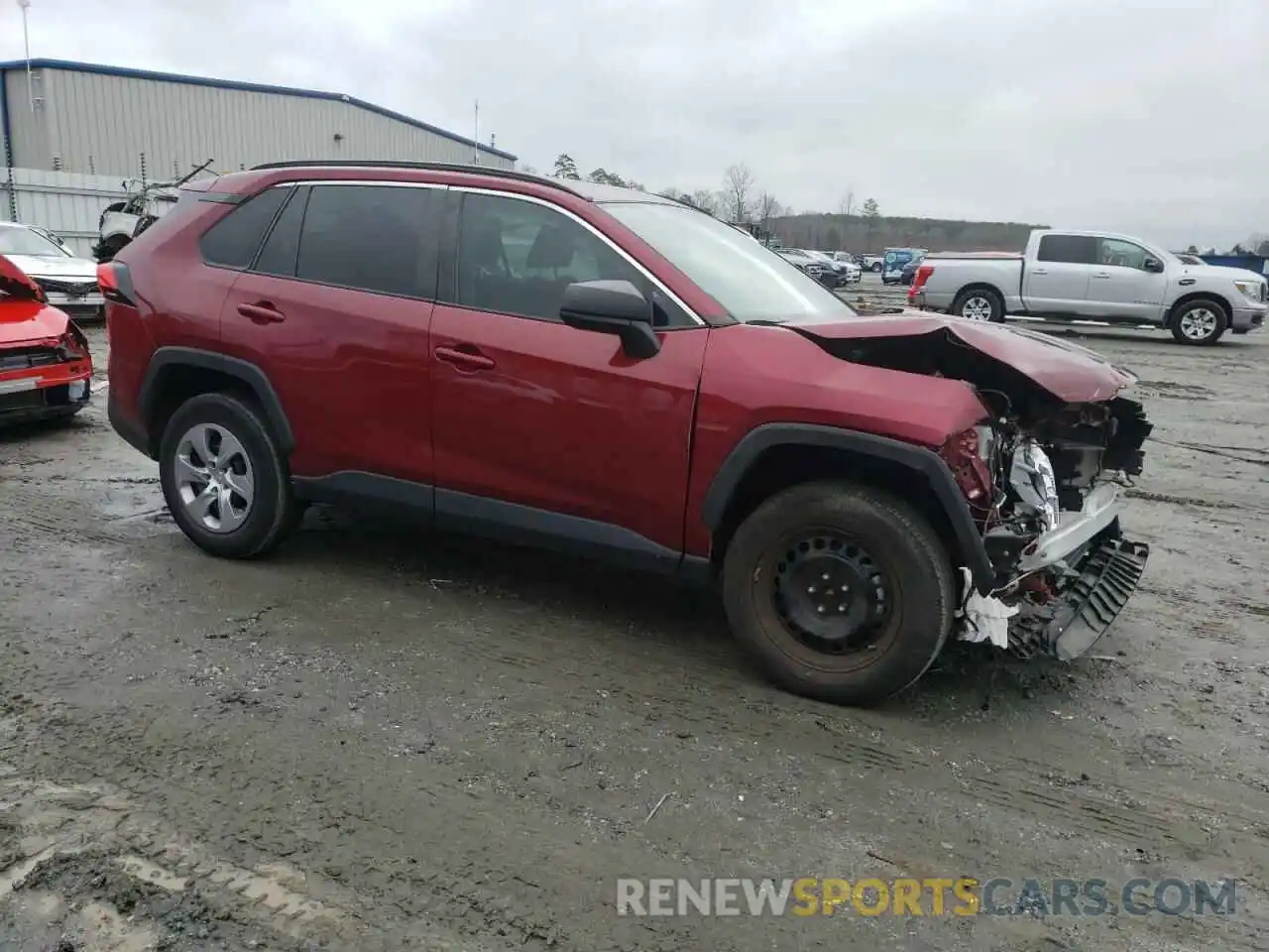 4 Photograph of a damaged car 2T3H1RFV3MW145574 TOYOTA RAV4 2021