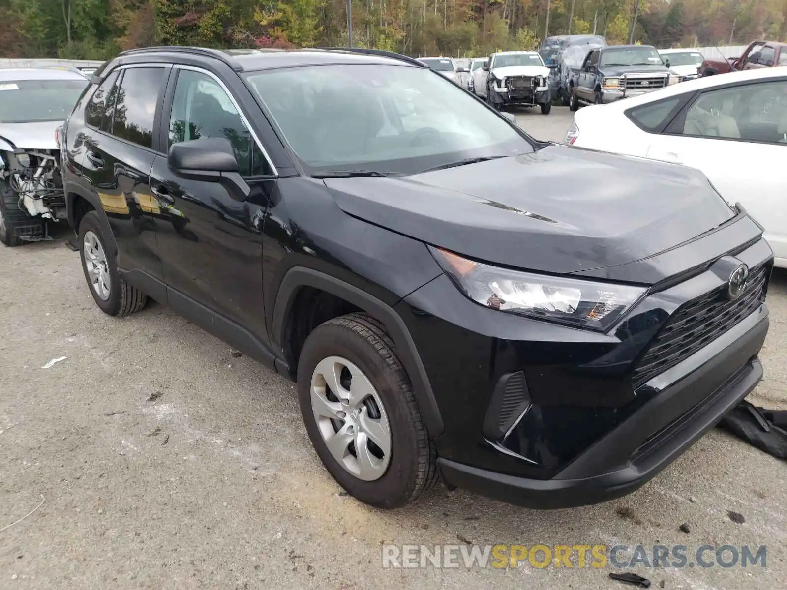 1 Фотография поврежденного автомобиля 2T3H1RFV3MW146739 TOYOTA RAV4 2021