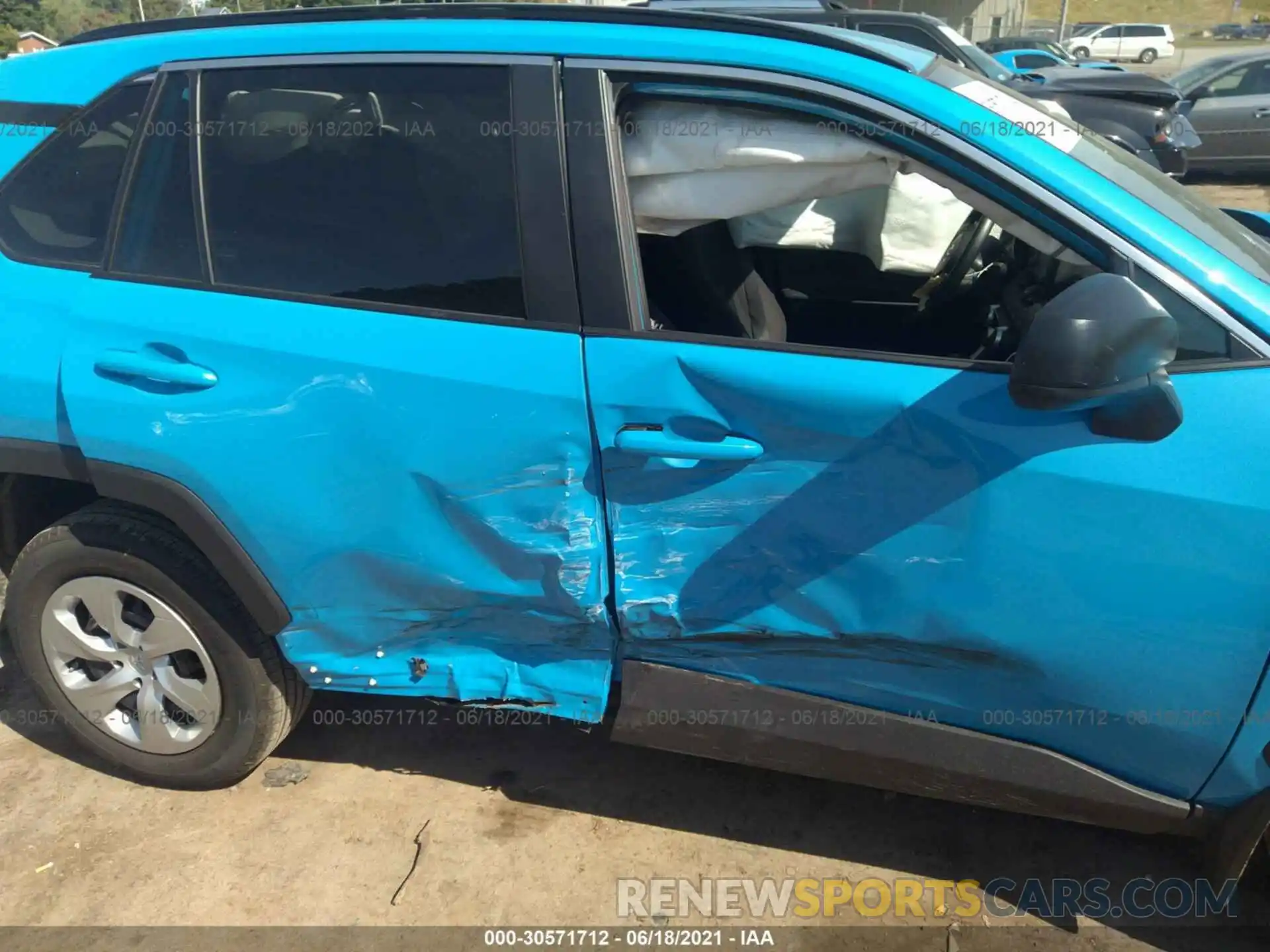 6 Photograph of a damaged car 2T3H1RFV3MW146756 TOYOTA RAV4 2021