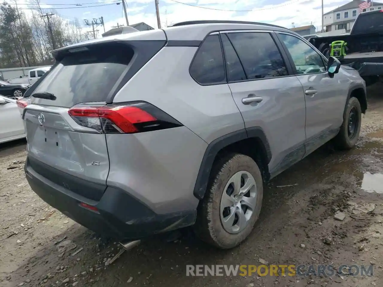 4 Фотография поврежденного автомобиля 2T3H1RFV3MW152217 TOYOTA RAV4 2021