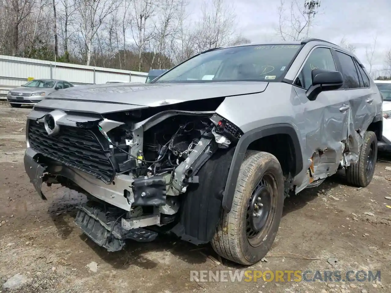 9 Photograph of a damaged car 2T3H1RFV3MW152217 TOYOTA RAV4 2021