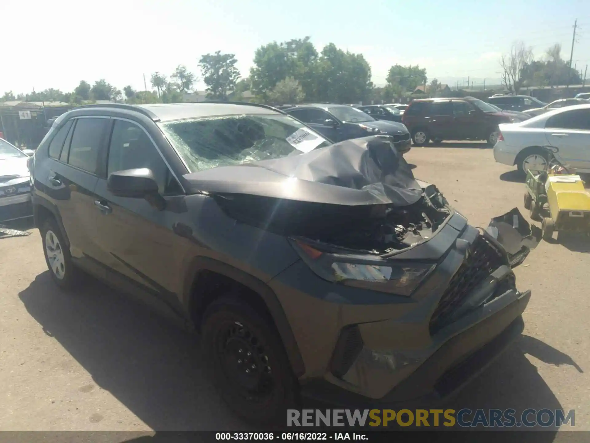 1 Фотография поврежденного автомобиля 2T3H1RFV3MW152296 TOYOTA RAV4 2021